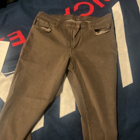 Barely worn LL Bean 33x30 brown jeans - Picture 2 of 3
